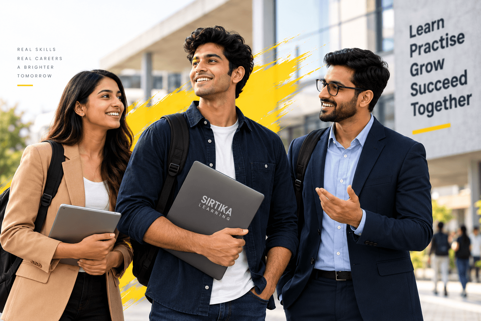 SIRTIKA Learning students on campus